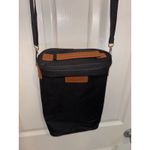 Tonnin Insulated Wine Carrier Tote Bag Cooler‎ with Shoulder Strap Black Photo 2
