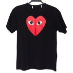 Comme des Garçons play comme des garcons black heart graphic tee Photo 7