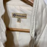 Democracy  Women's Cream Quilted Bomber Jacket Photo 1