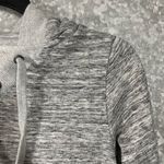 Torrid Gray Lace Up Cropped Hoodie Sweatshirt - Size 0 (12/Large) - Long Sleeves Photo 2