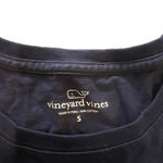 Vineyard Vines Women’s Small Christmas Santa Whale Navy Long Sleeve T-Shirt Photo 2