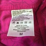 Delfin Women’s Spa Mineral Infused Exercise capris pink & black size Medium Photo 8
