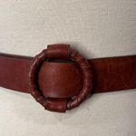 Gap Womens Leather Boho Minimalist Brown Buckle Belt Photo 1