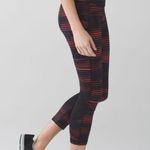 Lululemon Pace Rival Crop Leggings Luxtreme Twisted Dune Alarming Black 4 Photo 1