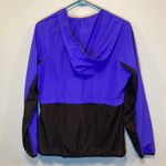 FILA zip up jacket! Blue black and green wind breaker athletic coat size small Photo 5