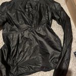 Lululemon  black packable windbreaker raincoat s/m Photo 3
