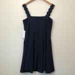 City Vibe NEW NWT Solid Navy Blue Mini Fit & Flare Dress Party Wedding JUNIORS Photo 7