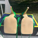 SheIn Green Tie Back Stiletto Heels Photo 5