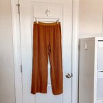 Set Active  Waffle Knit Wrap Top Wide Leg Pants Photo 6