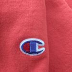 Champion Women's Orange Cropped Crewneck Sweatshirt Size Large Photo 14