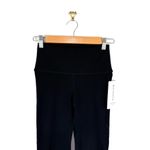 Athleta  Sutra Lace Tight Leggings Black Sz S/M NWT High Waist Yoga Perforated Photo 3