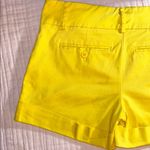 New York & Co. Size 0 Bright Yellow Women's Shorts Photo 9