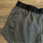 Under Armour  Womens Heat Gear Grey Athletic Running Shorts Size Medium Photo 1
