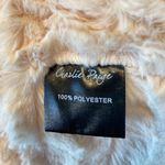 Charlie Paige  Plush Infinity Scarf, Cream‎ color.  Patterned. One Size. Photo 5