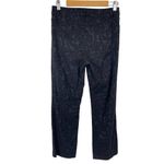 Alice + Olivia Black Textured Scroll Print Jacquard Dress Trousers Pants Size 6 Photo 8