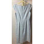 Max Mara  Sky Blue Cap Sleeve Madia Sheath Dress Sz. 2 Photo 4