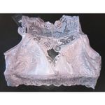 ABS Allen Schwartz NWT Lilac Lace Bralette Photo 1
