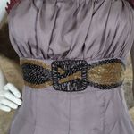 Twelve Dress Woman's Small‎ Silk Beaded Gray Party Steampunk Gothic Formal Photo 4
