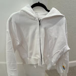 Vuori  Classic White Zip-Up Jacket Photo 0
