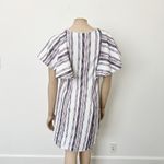 Anthropologie [] Akemi + Kin Jovanie Ruffle Sleeve Striped Tunic Dress Sz Small S Photo 2
