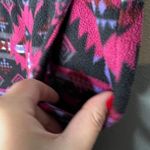 Cuddl Duds plus size black pink southwestern aztec pattern lounge pants size XXL Photo 3