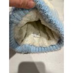 Womens lot of 2 Knit Pom Beanie Hat‎ Winter Warm Cable Knit One Size Blue Photo 1