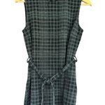 Theory tunic mock neck sleeveless sash belted waist stretch medium Photo 0