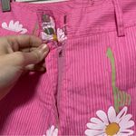 Lilly Pulitzer  Vintage Pink Daisy Flower Cropped Pants Photo 4