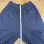 Eskandar Pima Cotton Wide Leg Trousers Pants Pull On Navy Blue Size 1 Size M Photo 7