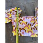 Cara Cara Pink Geometric Print Crop Top Size Small Photo 6