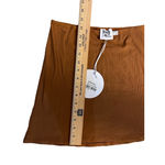 Princess Polly  Ribbed Hollie Mini‎ Skirt Brown Size 6 Photo 7