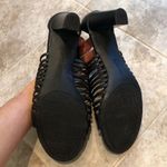 Ellen Tracy Miles leather open toe heels s… Photo 11