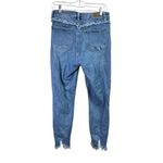 Judy Blue Maryville High Rise Fray Slim Fit Jeans Straight Tapered Ankle 9/29 Photo 15