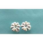 Tiffany & Co. Sterling Silver 925 Large Infinity Hoop Stud Earrings Bag Box Photo 6