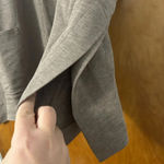 NWT J.JILL DRIFTWOOD JERSEY KNIT PONCHO TOP Tan Size undefined Photo 5