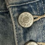 We The Free  People Straight Jeans Women Sz 24 Button‎ Fly High Rise Distressed Photo 8