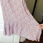Reformation  Dress Nikita Floral Midi Ruffle Shelby 10 GUC Photo 4