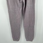 Good American Thermal Boyfriend Sweatpants Size 0 (US Extra Small) NWT Lilac Photo 10