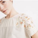 Madewell  x The New Denim Project Patchwork Stripe Short Sleeve Top S46 Photo 1