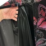Notations  Velvet Pink Red Sparkle Glitter Black Jacket Shell Christmas Size 1X Photo 5