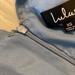 Absolutely Breathtaking Slate Blue Maxi Dress Lulus Dress size XS brand new Photo 11