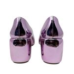 Christian Louboutin  Minny 70 Metallic Purple Patent Leather Pumps Size 39.5 Photo 6