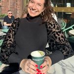 Black Turtleneck Bodysuit With FUN SLEEVES Photo 0