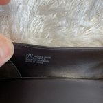 Aerosoles  Brown Leather Kitten Heel Loafers Sz 7.5 M Photo 7