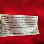 Ekouaer NWT  Vibrant Red Satin Lace V-Neck Chemise Sleepwear Soft Lingerie Photo 13