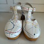 Charlotte Stone Molly paint splatter clogs size 10 White Photo 3