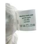 Roller Rabbit Lurex Ondine V-Neck Cap Ruffle Sleeve A-Line Midi Dress Length Photo 11