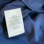 Eliza J Black Blue Floral Jacquard Crisscross Halter Fit Flare Belted Dress sz 6 Photo 11