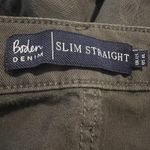 Boden Women’s Jeans Pants 8 Long Slim Straight Green Photo 2