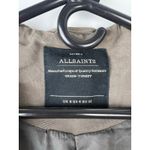 All Saints Portere Draped Hooded Parka in Army Green 4 Photo 8
